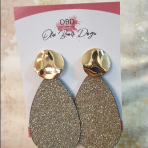 Silver & Gold Bling Earrings
