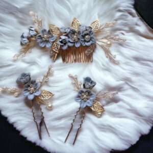 2 Piece Bridal Hair Clips