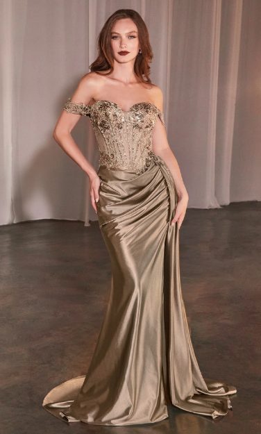 Off-the-Shoulder Long Dress - Image 5